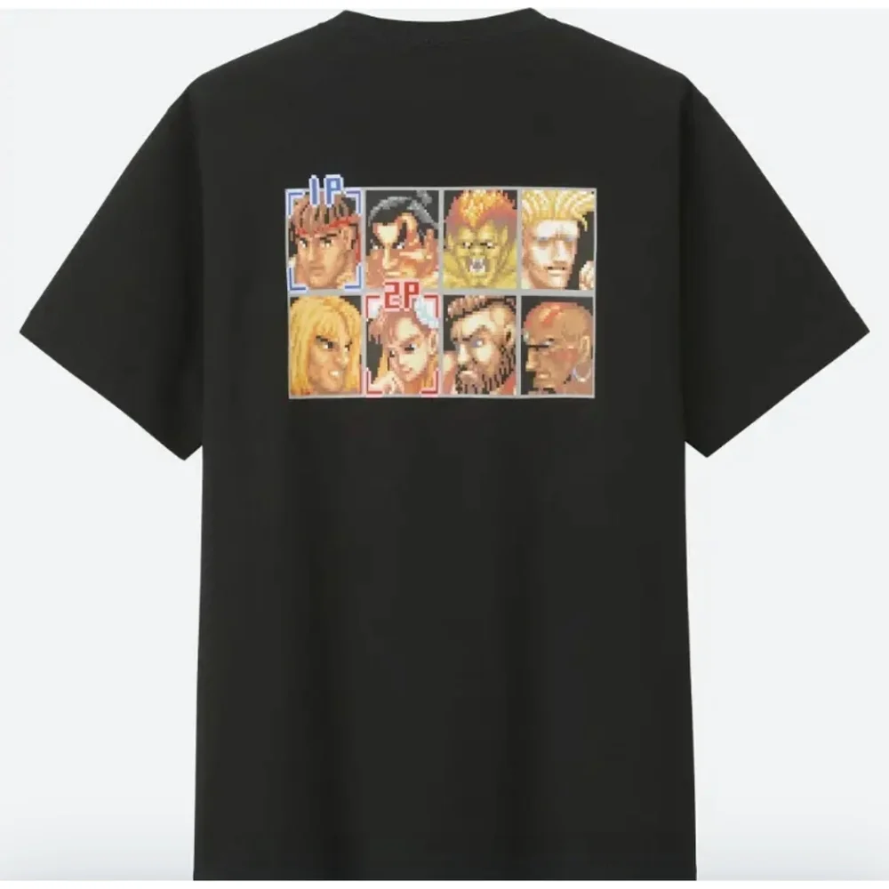 Capcom x Uniqlo Collaboration t shirt Street Fighter - Picture 1 of 13